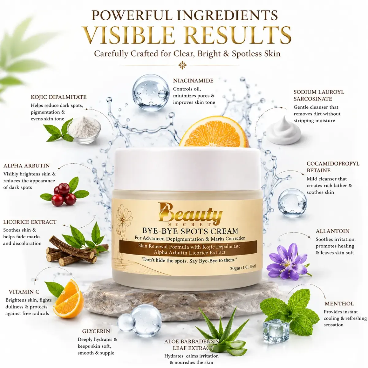 Bye-Bye Spots Cream