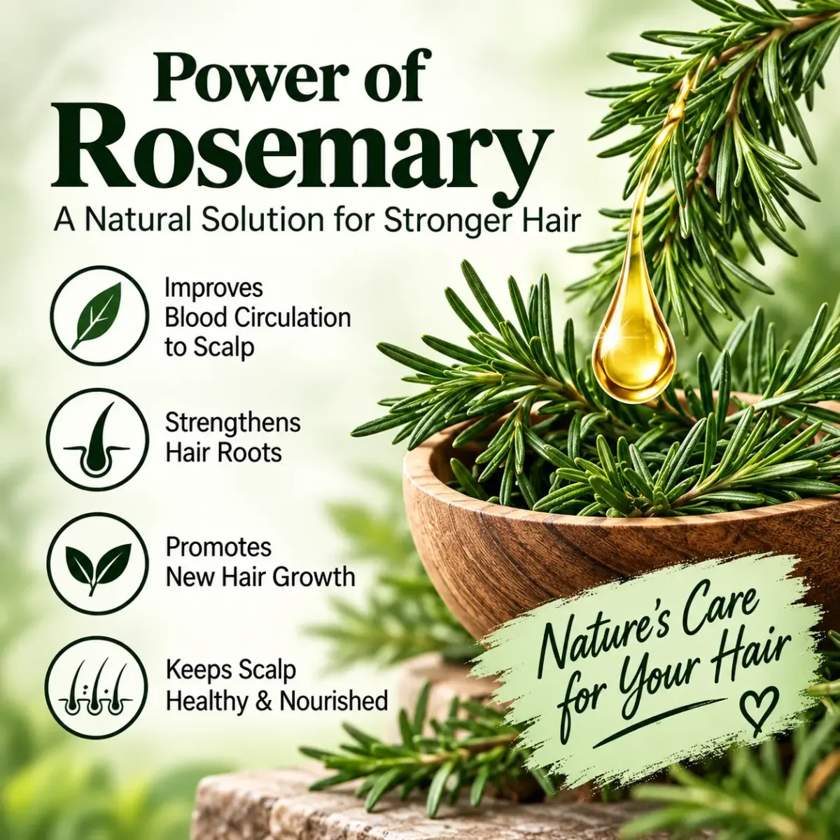 Beauty Secret Rosemary Herbal Hair Oil