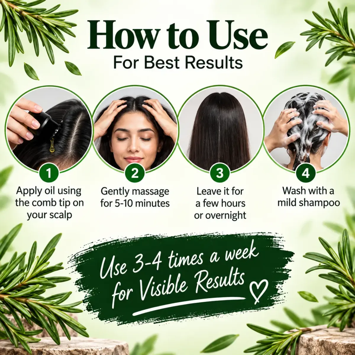 Beauty Secret Rosemary Herbal Hair Oil