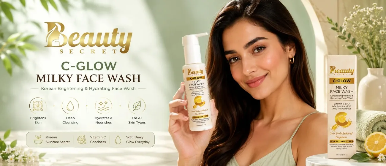 C-Glow Milky Face Wash